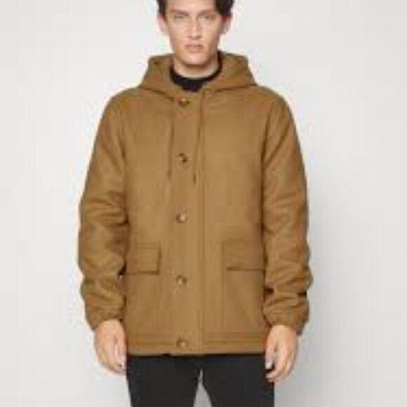 NWT: Sandro Camel H21 Deck Jacket Size XXL - Picture 1 of 13